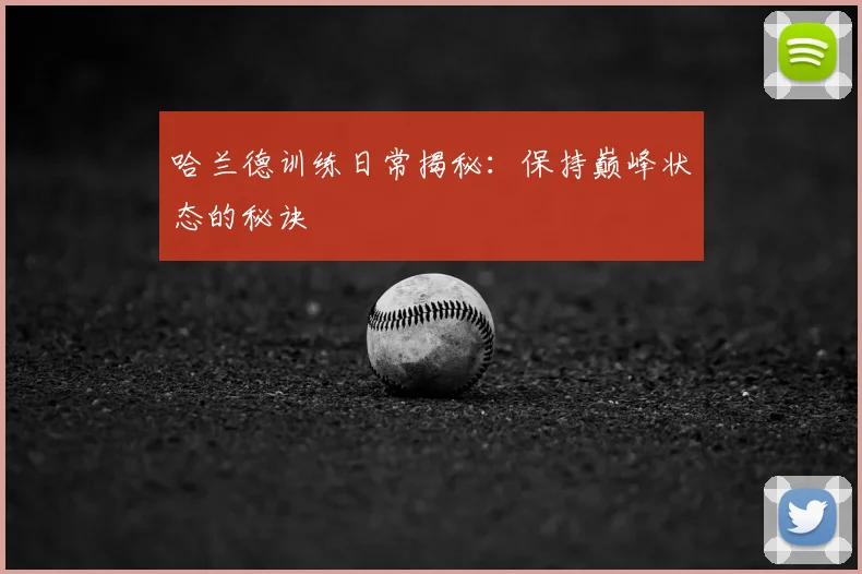 哈兰德训练日常揭秘:保持巅峰状态的秘诀